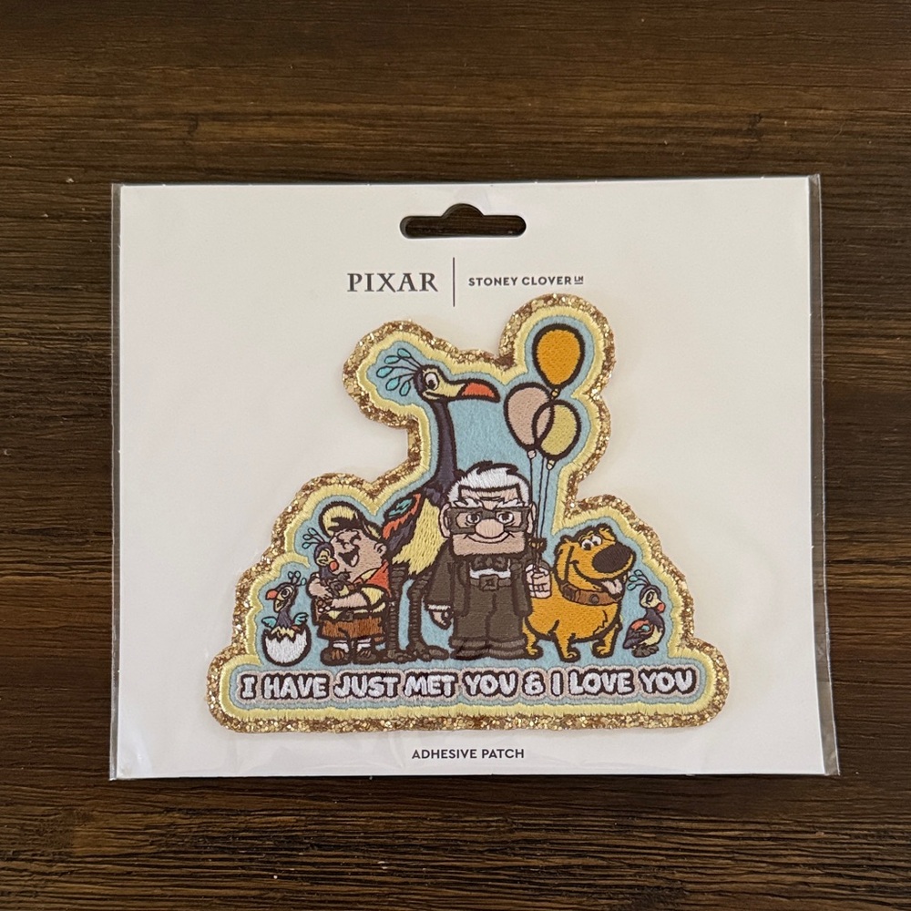 Stoney Clover Lane Disney Pixar Up Large Adhesive Patch NWT